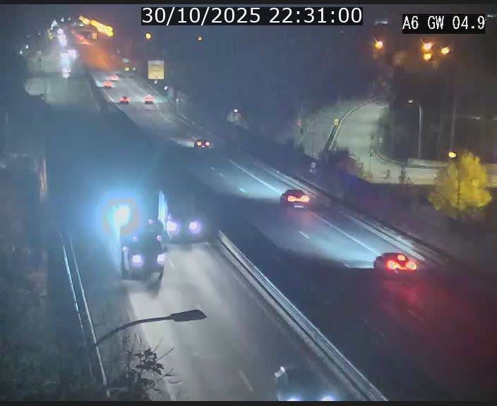 <h2>Traffic live webcam Luxembourg Croix de Cessange - A6 - BK 4.9 - direction Belgique</h2>