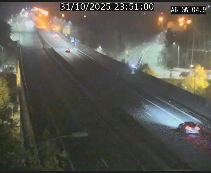<h2>Traffic live webcam Luxembourg Croix de Cessange - A6 - BK 4.9 - direction Belgique</h2>