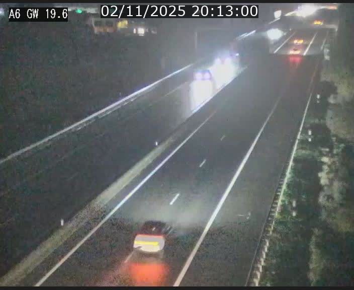 Traffic live webcam Luxembourg - Steinfort - A6 - BK 19.6 - direction Belgique