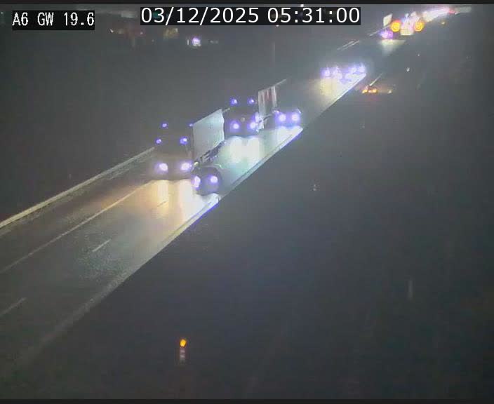 <h2>Traffic live webcam Luxembourg - Steinfort - A6 - BK 19.6 - direction Belgique</h2>