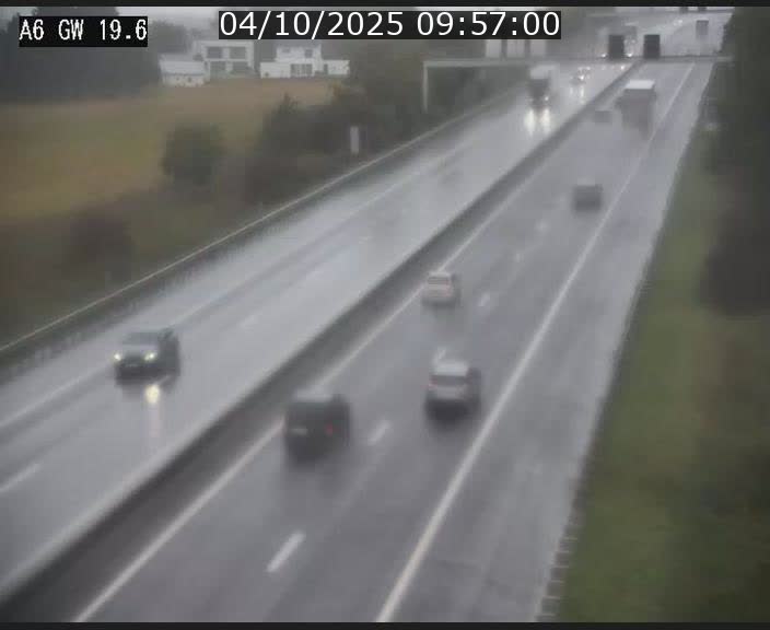 <h2>Traffic live webcam Luxembourg - Steinfort - A6 - BK 19.6 - direction Belgique</h2>