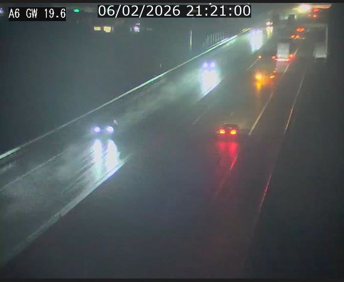 <h2>Traffic live webcam Luxembourg - Steinfort - A6 - BK 19.6 - direction Belgique</h2>