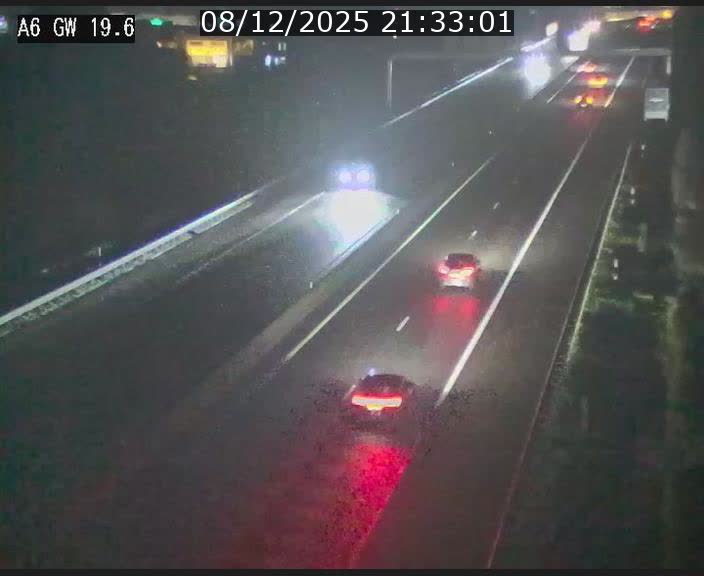 <h2>Traffic live webcam Luxembourg - Steinfort - A6 - BK 19.6 - direction Belgique</h2>