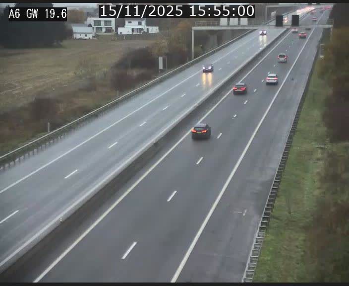 <h2>Traffic live webcam Luxembourg - Steinfort - A6 - BK 19.6 - direction Belgique</h2>