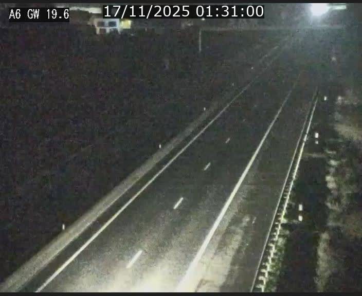 <h2>Traffic live webcam Luxembourg - Steinfort - A6 - BK 19.6 - direction Belgique</h2>