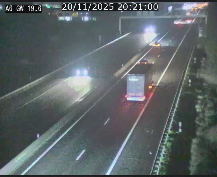 <h2>Traffic live webcam Luxembourg - Steinfort - A6 - BK 19.6 - direction Belgique</h2>