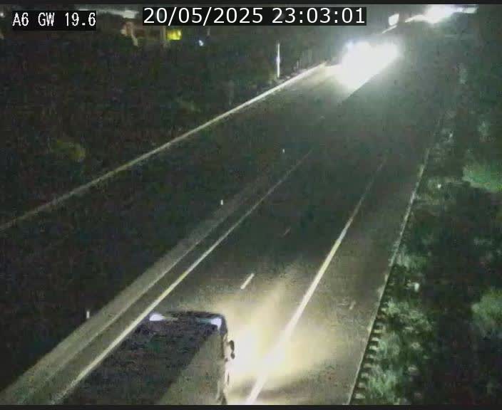 Traffic live webcam Luxembourg - Steinfort - A6 - BK 19.6 - direction Belgique