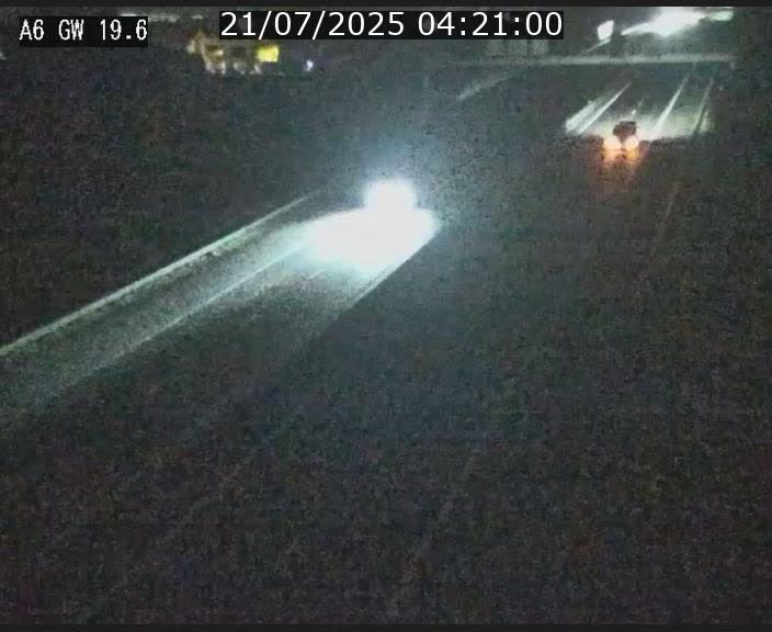 Traffic live webcam Luxembourg - Steinfort - A6 - BK 19.6 - direction Belgique