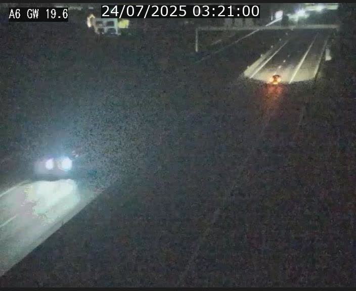 Traffic live webcam Luxembourg - Steinfort - A6 - BK 19.6 - direction Belgique
