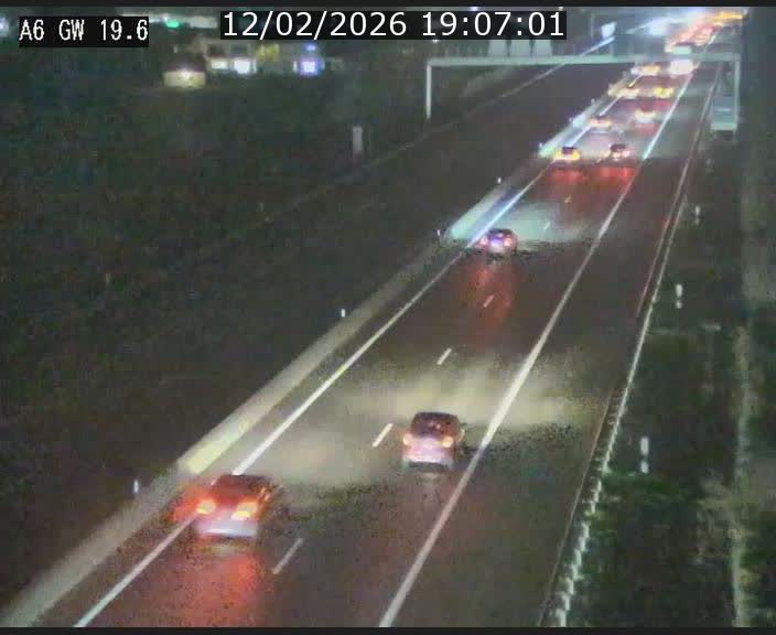 <h2>Traffic live webcam Luxembourg - Steinfort - A6 - BK 19.6 - direction Belgique</h2>