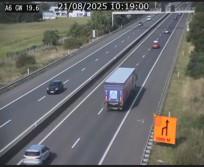 <h2>Traffic live webcam Luxembourg - Steinfort - A6 - BK 19.6 - direction Belgique</h2>
