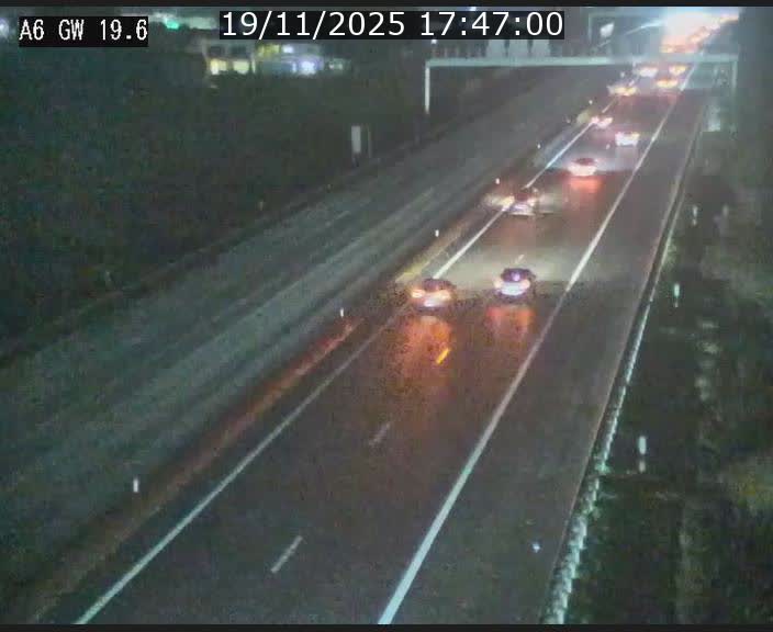 <h2>Traffic live webcam Luxembourg - Steinfort - A6 - BK 19.6 - direction Belgique</h2>