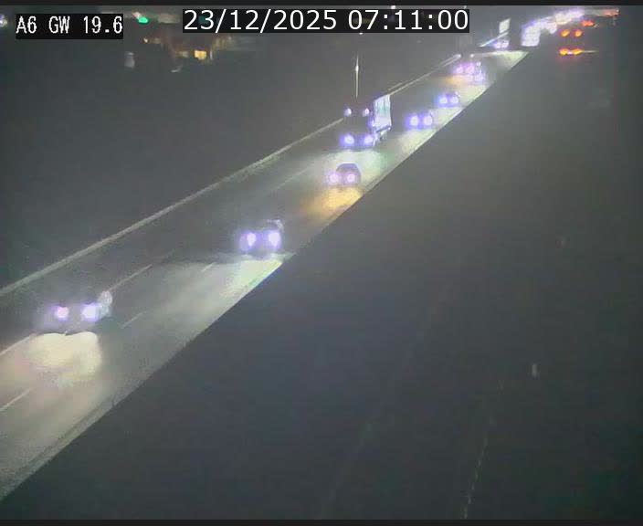 <h2>Traffic live webcam Luxembourg - Steinfort - A6 - BK 19.6 - direction Belgique</h2>