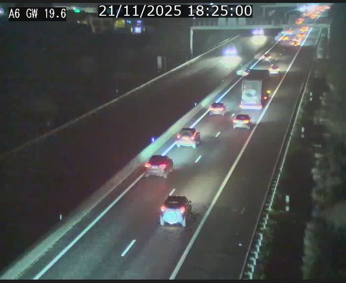 <h2>Traffic live webcam Luxembourg - Steinfort - A6 - BK 19.6 - direction Belgique</h2>