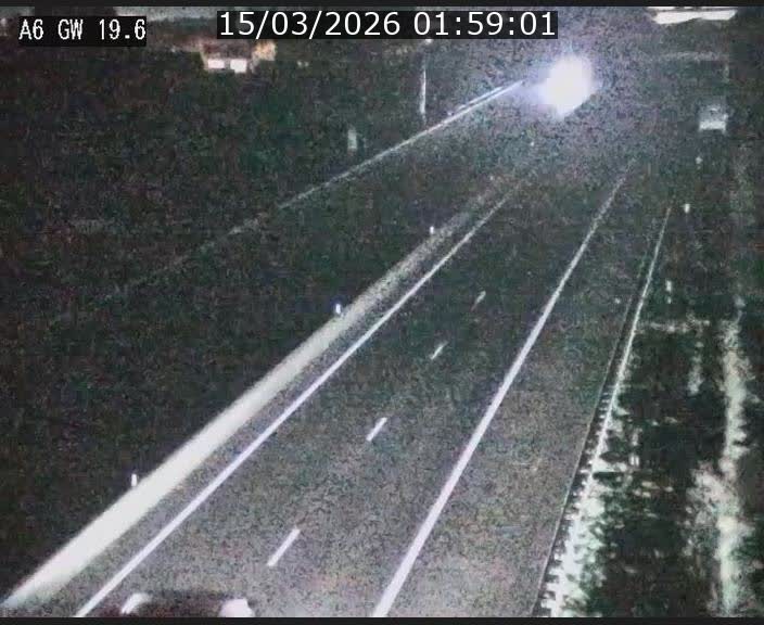 Traffic live webcam Luxembourg - Steinfort - A6 - BK 19.6 - direction Belgique