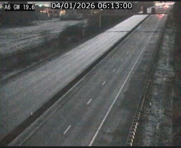 Traffic live webcam Luxembourg - Steinfort - A6 - BK 19.6 - direction Belgique