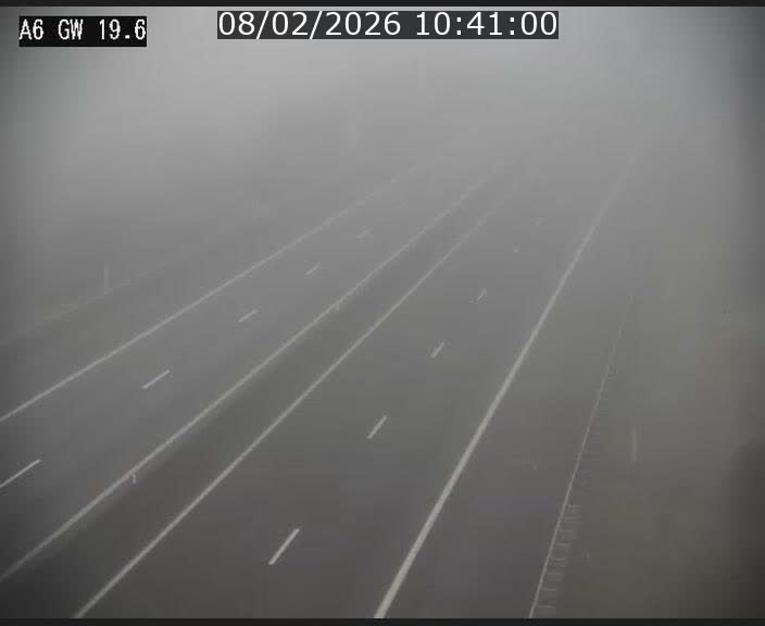 Traffic live webcam Luxembourg - Steinfort - A6 - BK 19.6 - direction Belgique