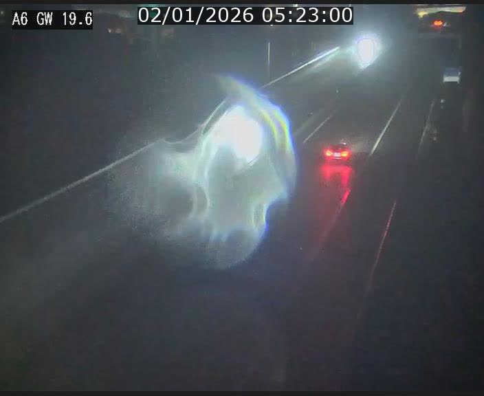 <h2>Traffic live webcam Luxembourg - Steinfort - A6 - BK 19.6 - direction Belgique</h2>