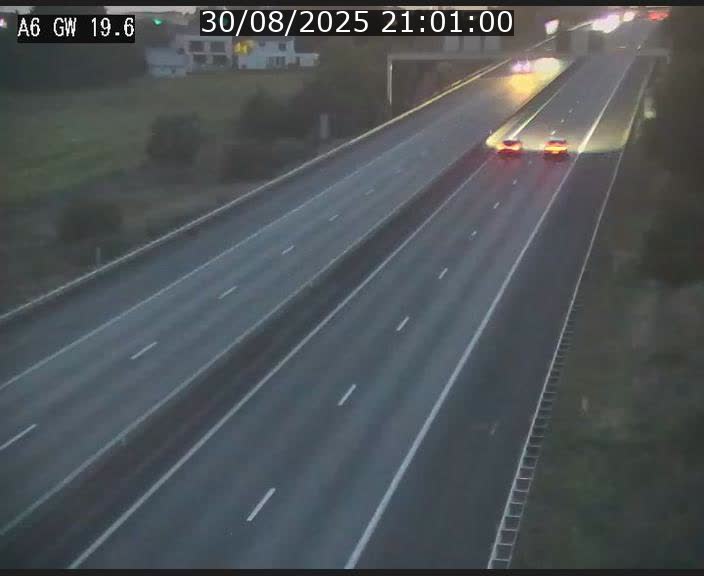 <h2>Traffic live webcam Luxembourg - Steinfort - A6 - BK 19.6 - direction Belgique</h2>