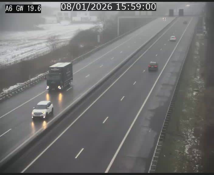 <h2>Traffic live webcam Luxembourg - Steinfort - A6 - BK 19.6 - direction Belgique</h2>