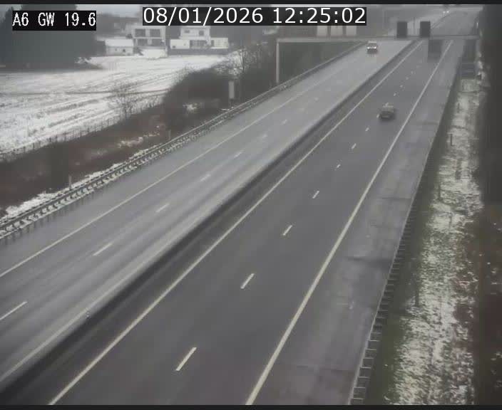<h2>Traffic live webcam Luxembourg - Steinfort - A6 - BK 19.6 - direction Belgique</h2>
