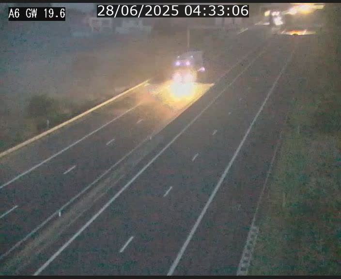 <h2>Traffic live webcam Luxembourg - Steinfort - A6 - BK 19.6 - direction Belgique</h2>