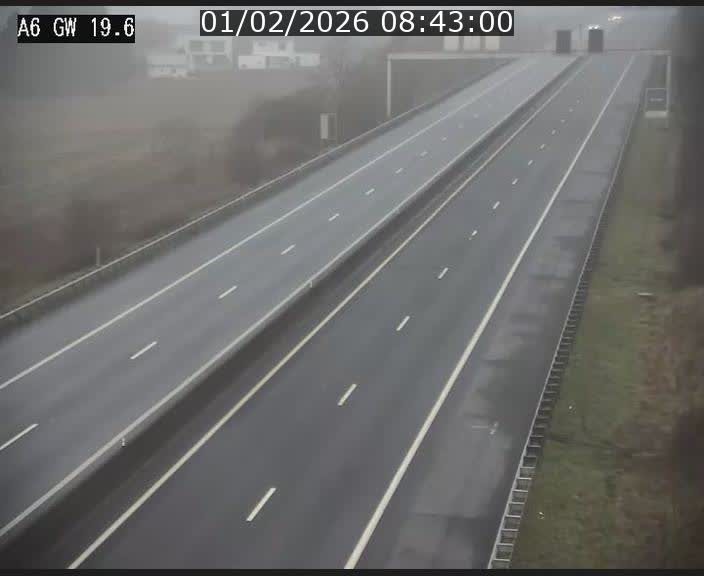 <h2>Traffic live webcam Luxembourg - Steinfort - A6 - BK 19.6 - direction Belgique</h2>