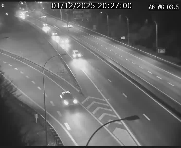 <h2>Traffic live webcam Luxembourg - Croix de Cessange - A6 - BK 3.5 - direction France/Allemagne</h2>