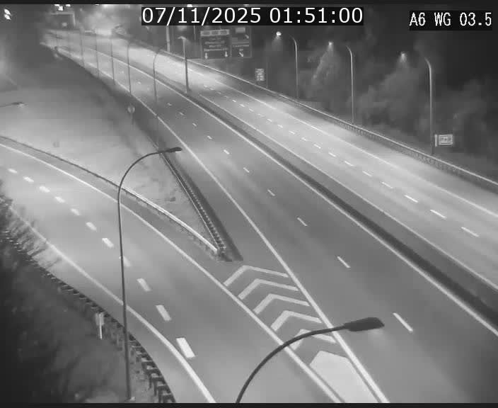 <h2>Traffic live webcam Luxembourg - Croix de Cessange - A6 - BK 3.5 - direction France/Allemagne</h2>