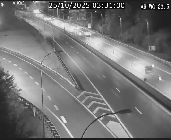 <h2>Traffic live webcam Luxembourg - Croix de Cessange - A6 - BK 3.5 - direction France/Allemagne</h2>