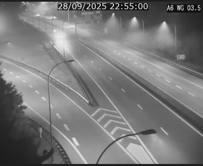 <h2>Traffic live webcam Luxembourg - Croix de Cessange - A6 - BK 3.5 - direction France/Allemagne</h2>