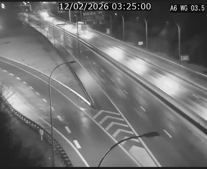 <h2>Traffic live webcam Luxembourg - Croix de Cessange - A6 - BK 3.5 - direction France/Allemagne</h2>