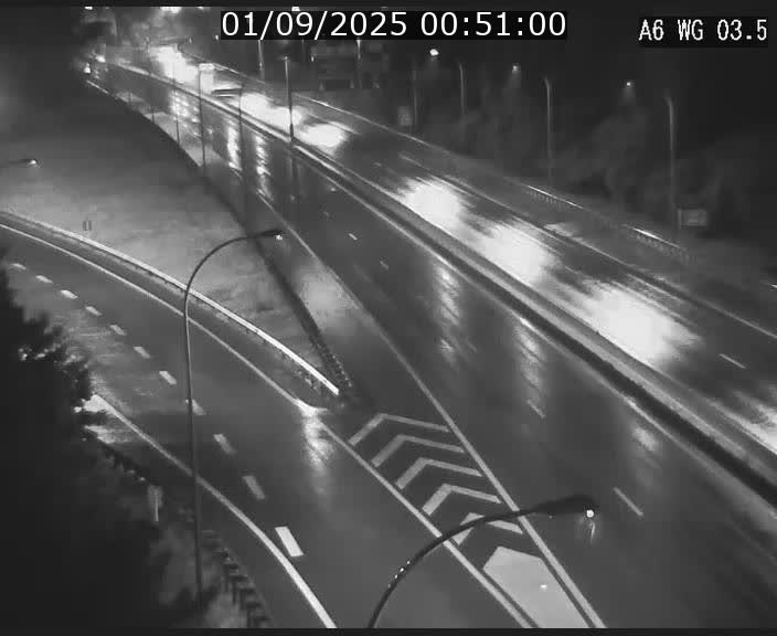 <h2>Traffic live webcam Luxembourg - Croix de Cessange - A6 - BK 3.5 - direction France/Allemagne</h2>