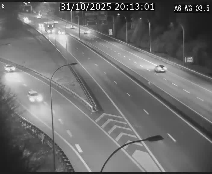 <h2>Traffic live webcam Luxembourg - Croix de Cessange - A6 - BK 3.5 - direction France/Allemagne</h2>