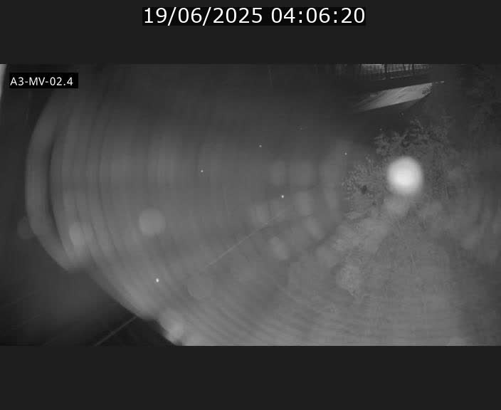 Webcam autoroute de la France (A3) au Luxembourg à Fentange, à proximité de la Croix de Gasperich. Vue orientée vers la Cloche d'Or