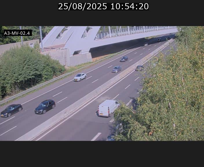 <h2>Webcam autoroute de la France (A3) au Luxembourg à Fentange, à proximité de la Croix de Gasperich. Vue orientée vers la Cloche d'Or</h2>