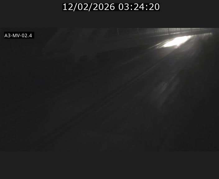 Webcam autoroute de la France (A3) au Luxembourg à Fentange, à proximité de la Croix de Gasperich. Vue orientée vers la Cloche d'Or