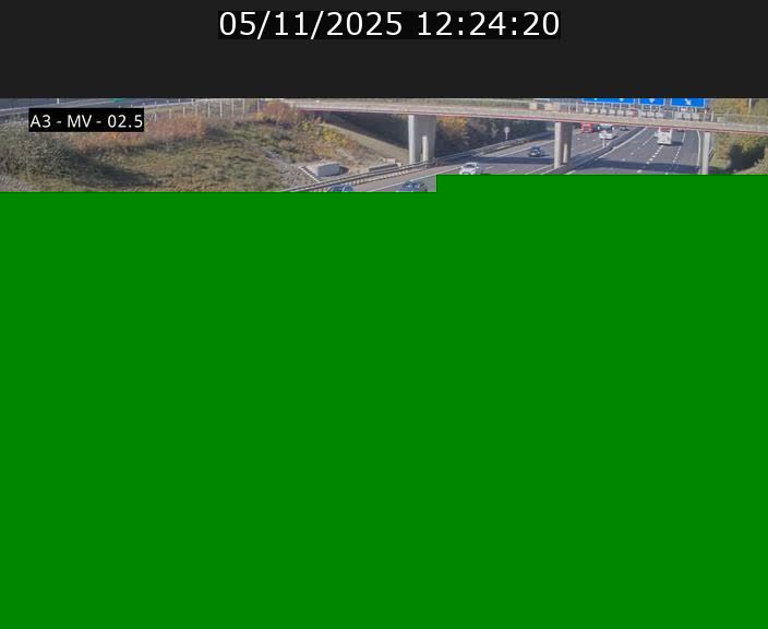<h2>Webcam autoroute A3 au Luxembourg à proximité de la Croix de Gasperich. Vue orientée vers Luxembourg</h2>