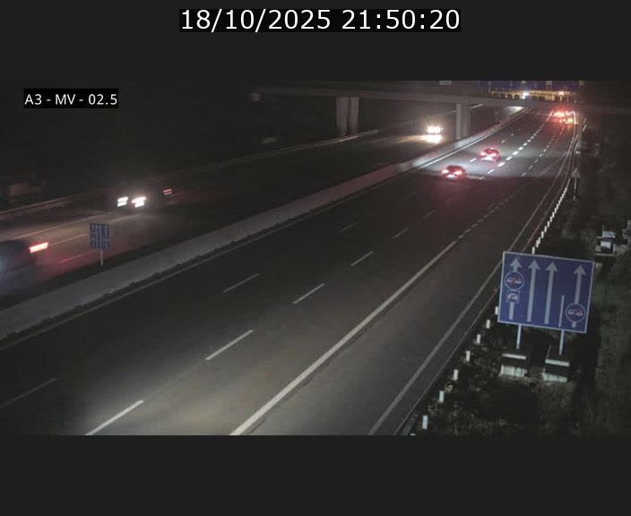 <h2>Webcam autoroute A3 au Luxembourg à proximité de la Croix de Gasperich. Vue orientée vers Luxembourg</h2>