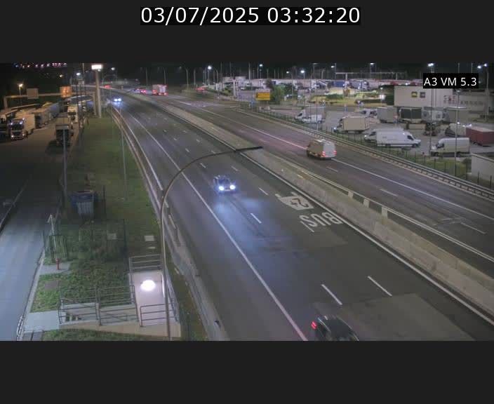 <h2>Traffic live webcam Luxembourg Aire de Berchem - A3 - BK 5 - direction France</h2>
