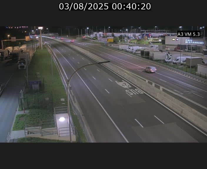 Traffic live webcam Luxembourg Aire de Berchem - A3 - BK 5 - direction France