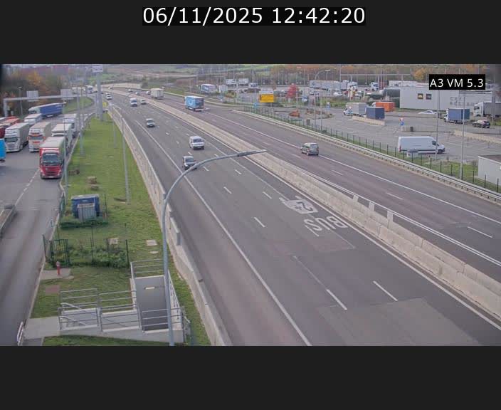 <h2>Traffic live webcam Luxembourg Aire de Berchem - A3 - BK 5 - direction France</h2>