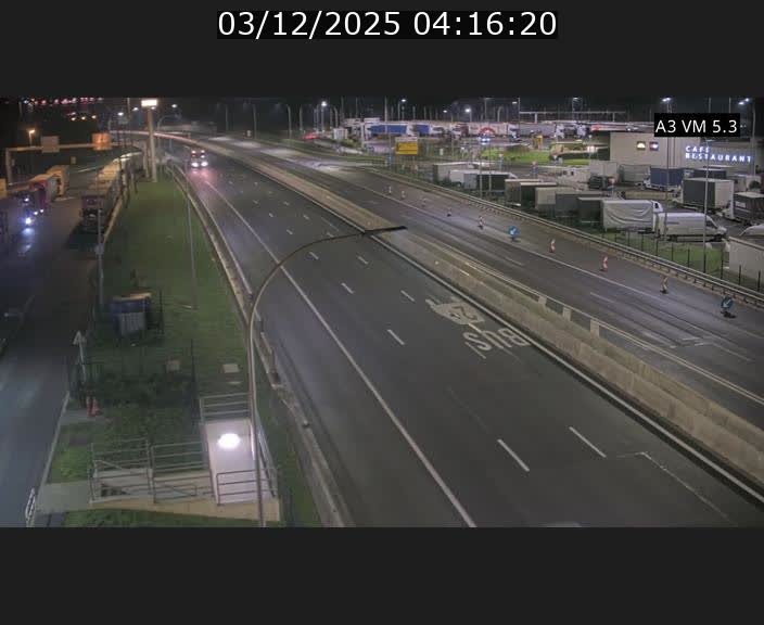 <h2>Traffic live webcam Luxembourg Aire de Berchem - A3 - BK 5 - direction France</h2>