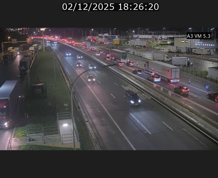 <h2>Traffic live webcam Luxembourg Aire de Berchem - A3 - BK 5 - direction France</h2>