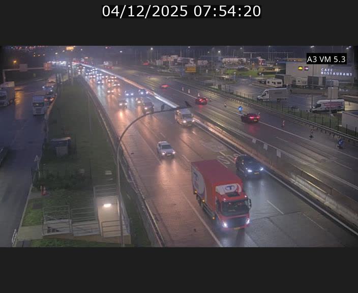 <h2>Traffic live webcam Luxembourg Aire de Berchem - A3 - BK 5 - direction France</h2>