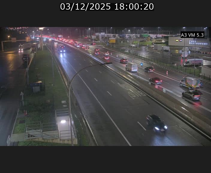 <h2>Traffic live webcam Luxembourg Aire de Berchem - A3 - BK 5 - direction France</h2>