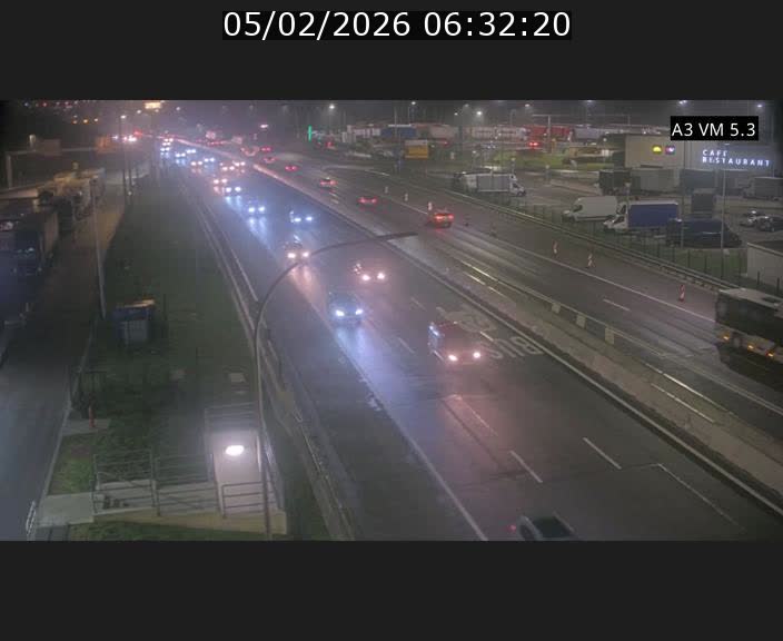 <h2>Traffic live webcam Luxembourg Aire de Berchem - A3 - BK 5 - direction France</h2>
