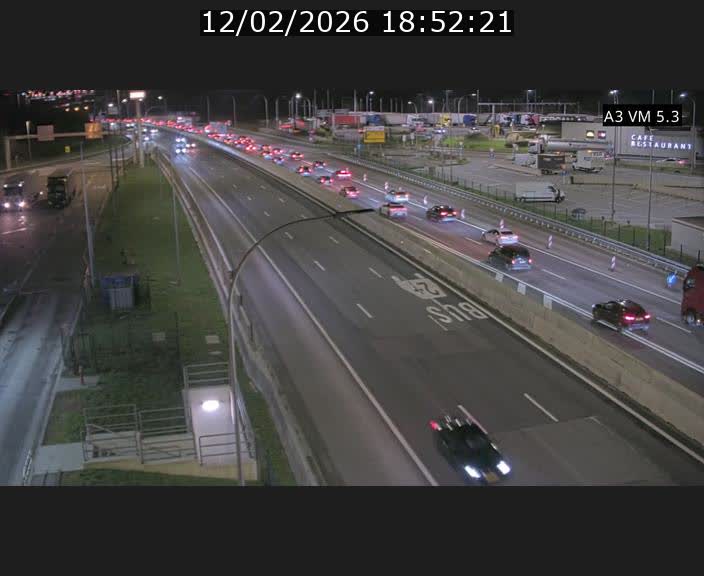 <h2>Traffic live webcam Luxembourg Aire de Berchem - A3 - BK 5 - direction France</h2>
