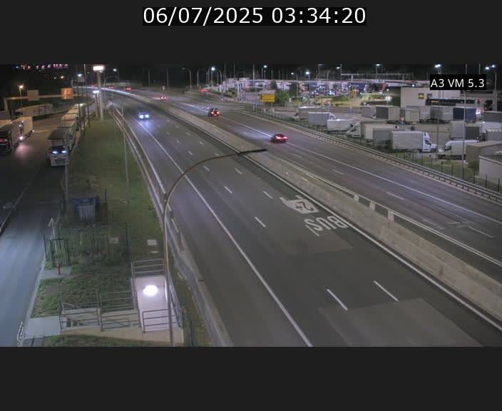 <h2>Traffic live webcam Luxembourg Aire de Berchem - A3 - BK 5 - direction France</h2>