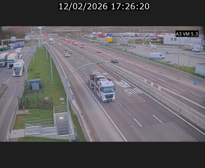 <h2>Traffic live webcam Luxembourg Aire de Berchem - A3 - BK 5 - direction France</h2>